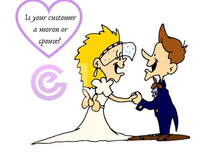 Marketing Insights 102: Is Your Customer A Moron Or Spouse?